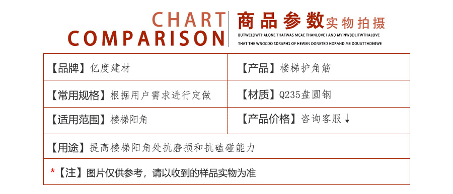 建筑工地樓梯踏步護(hù)角筋