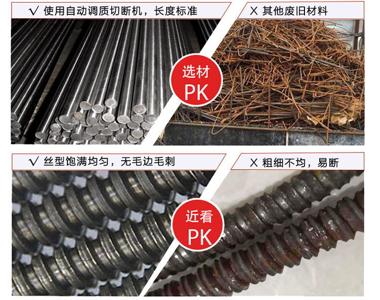 穿墻螺栓-穿墻螺桿-通絲螺桿